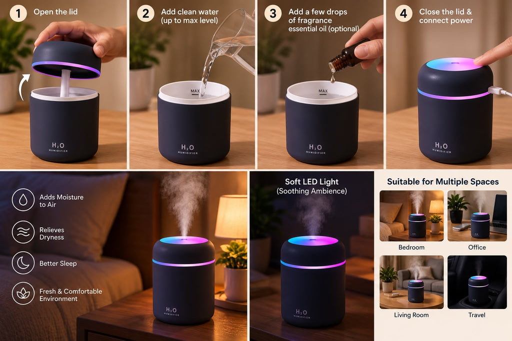 Portable Mini Humidifier