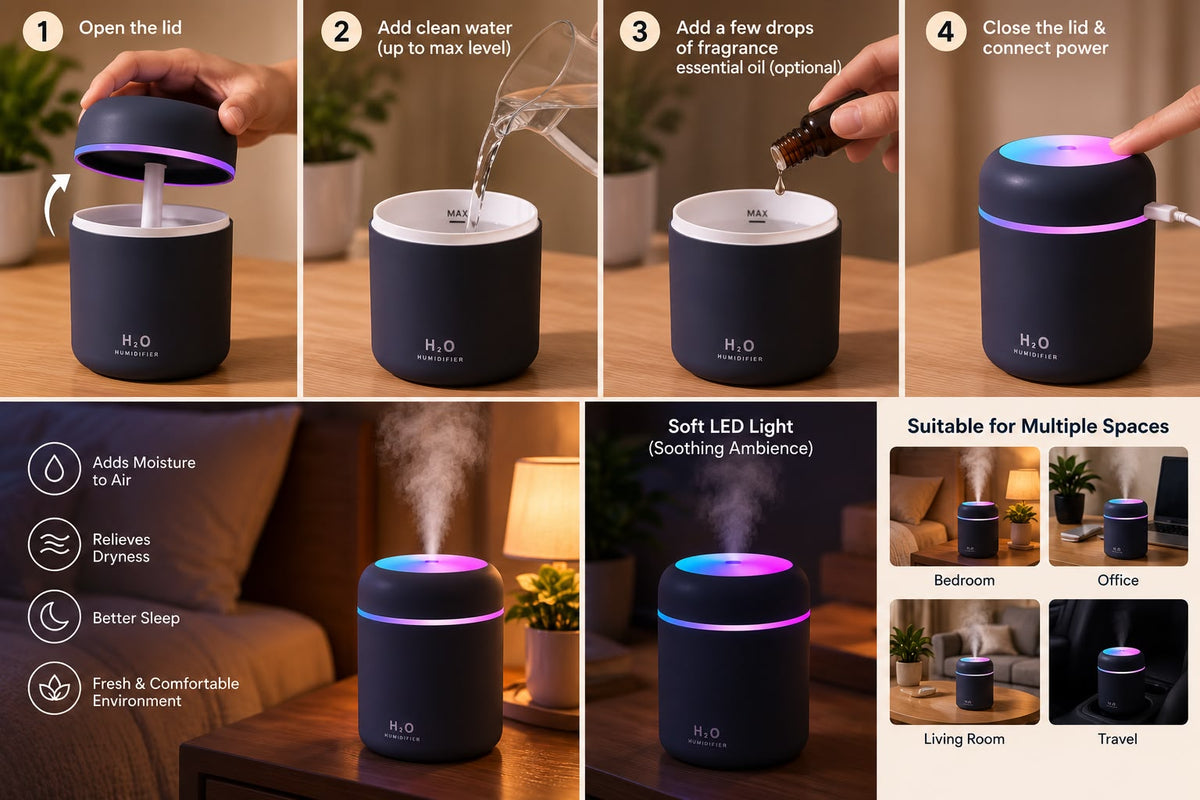 Portable Mini Humidifier
